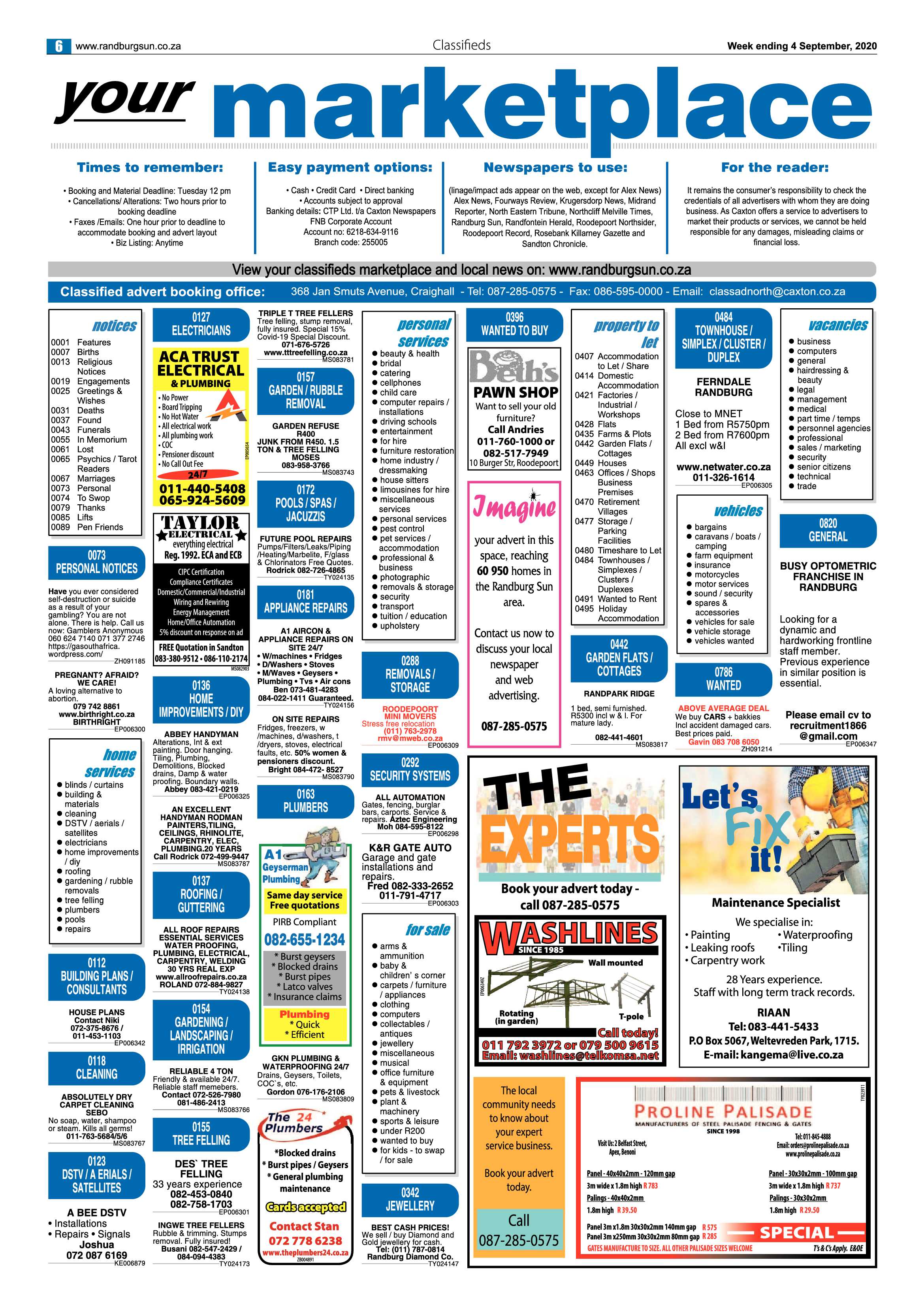 Randburg Sun 04 September 2020 page 6