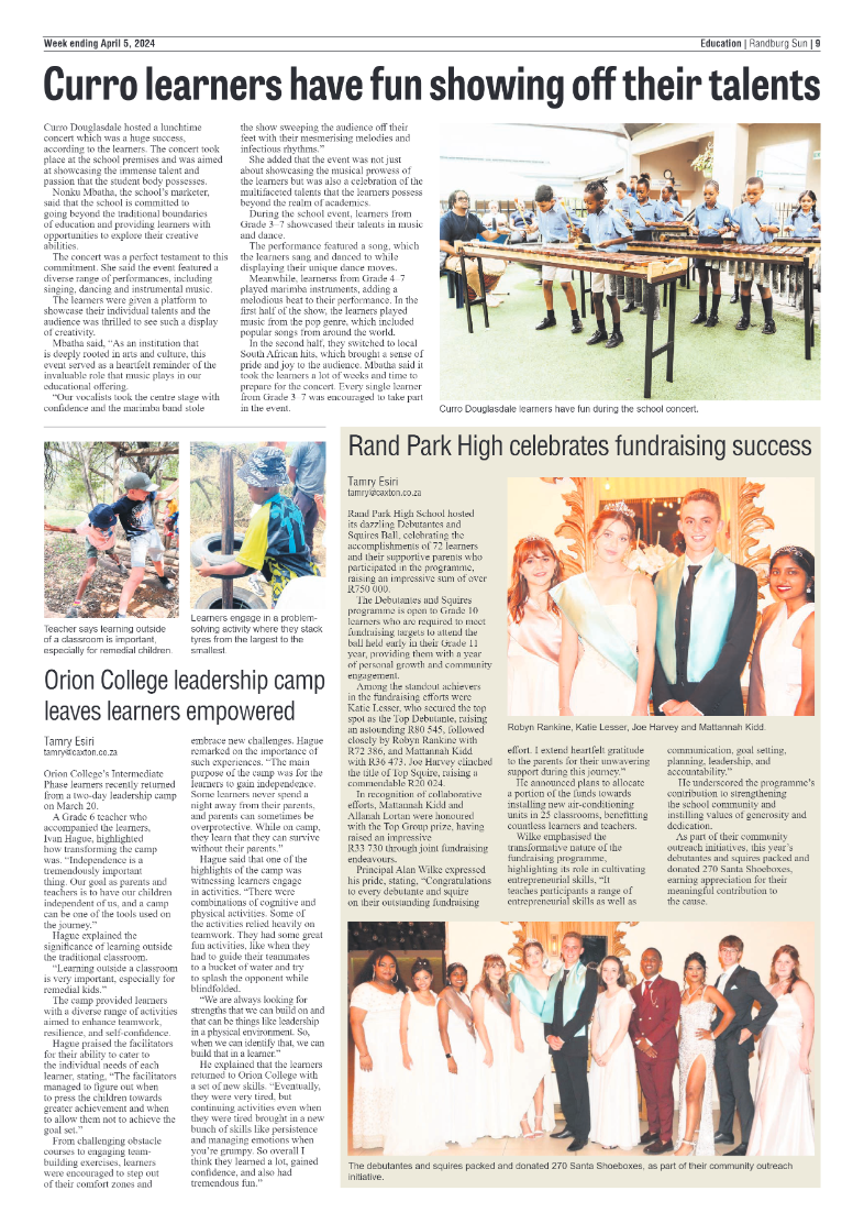 Randburg Sun 05 April 2024 page 9