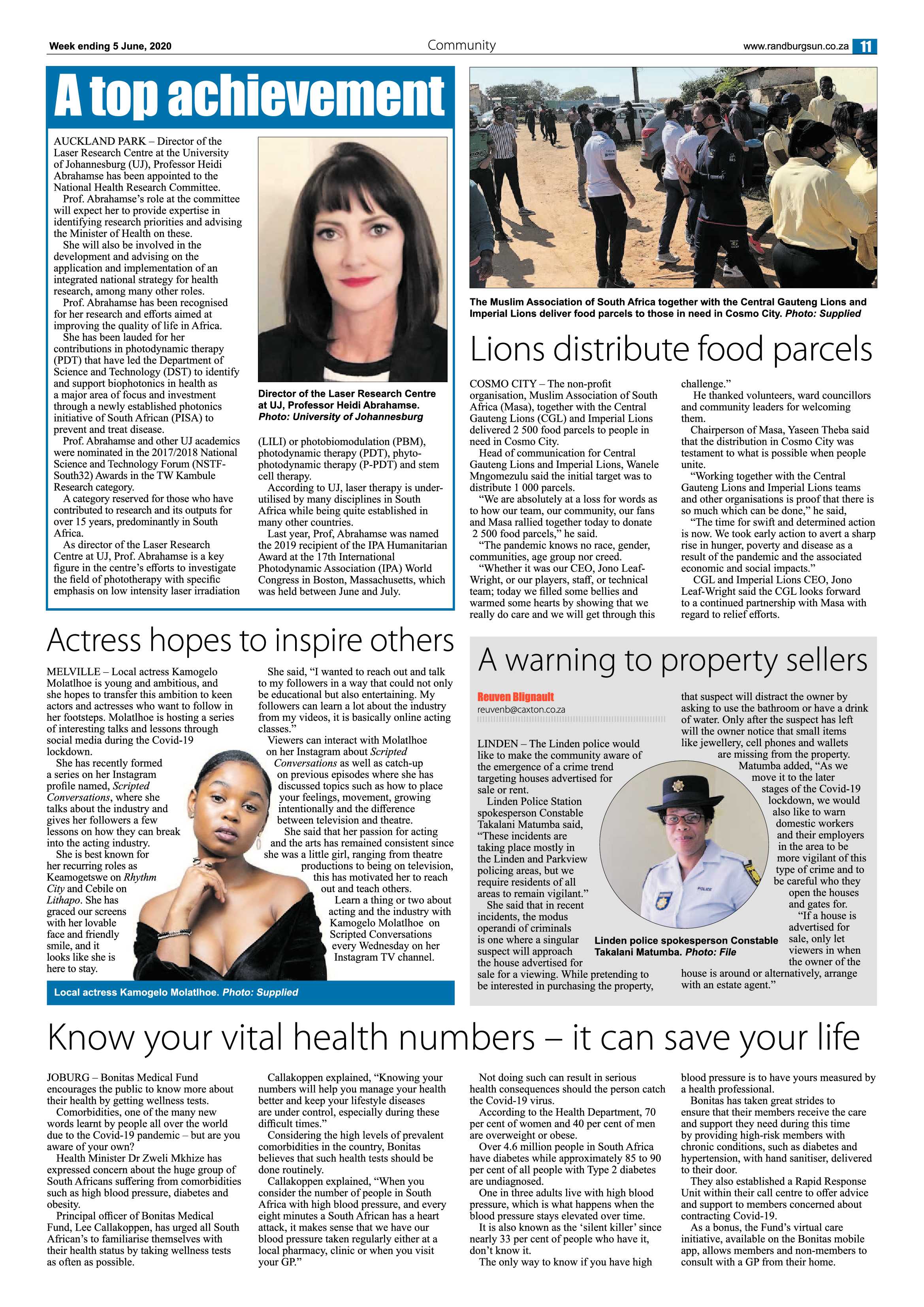 Randburg Sun 05 June 2020 page 11