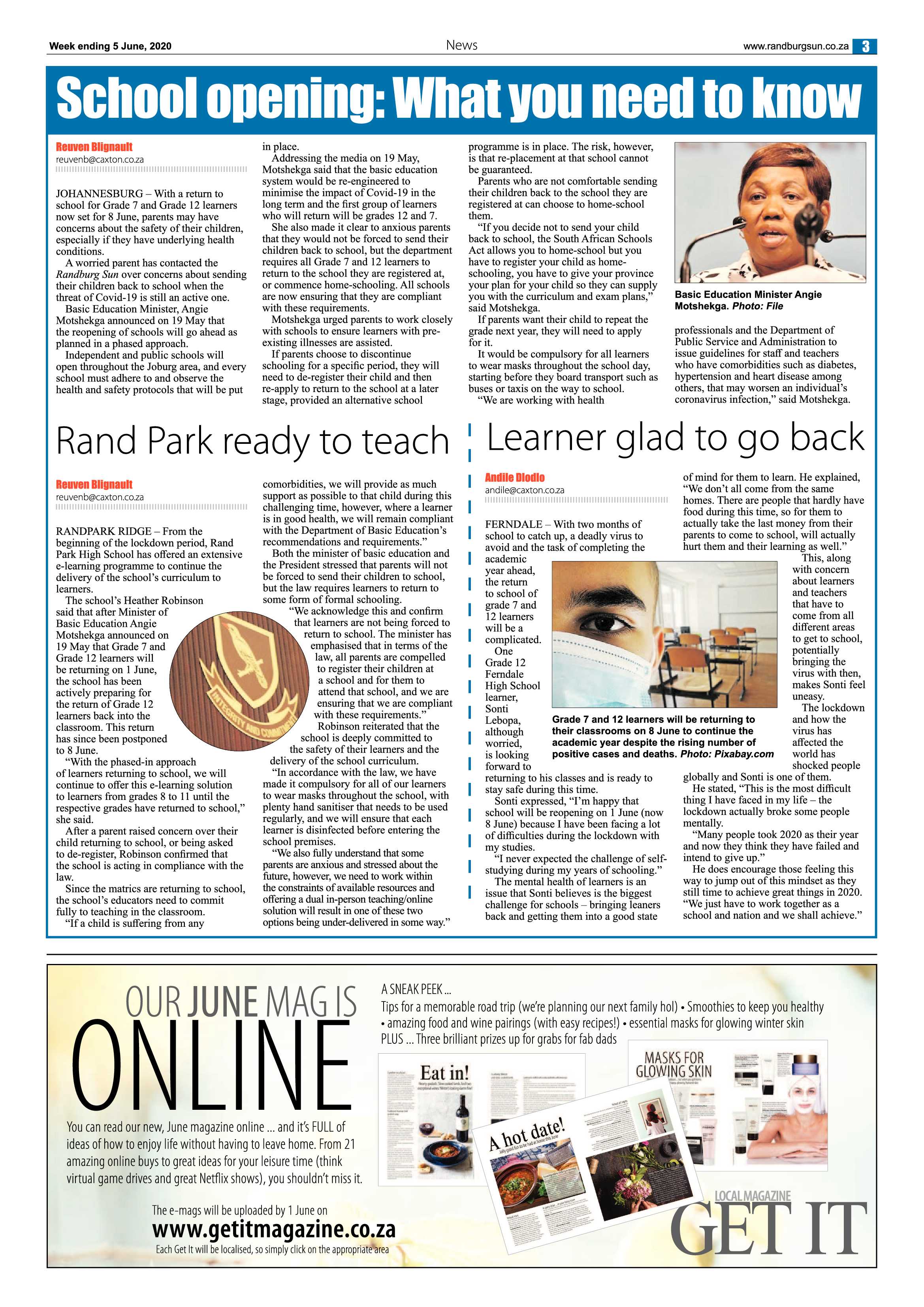 Randburg Sun 05 June 2020 page 3
