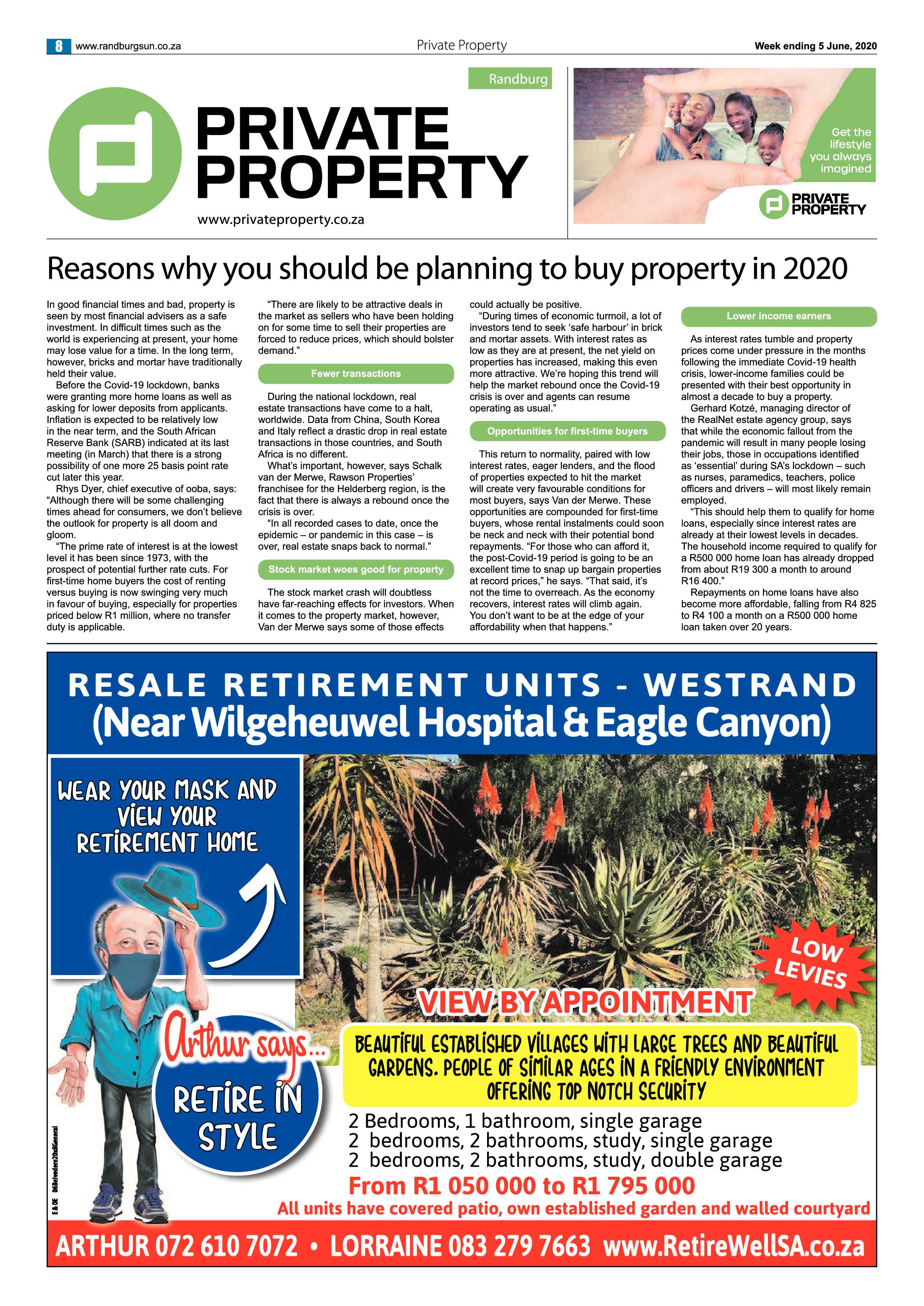 Randburg Sun 05 June 2020 page 8