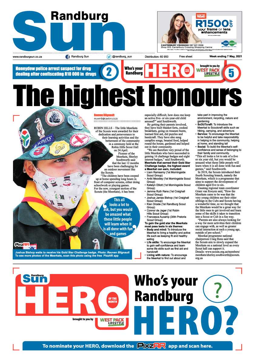 Randburg Sun 05 May 2021 page 1
