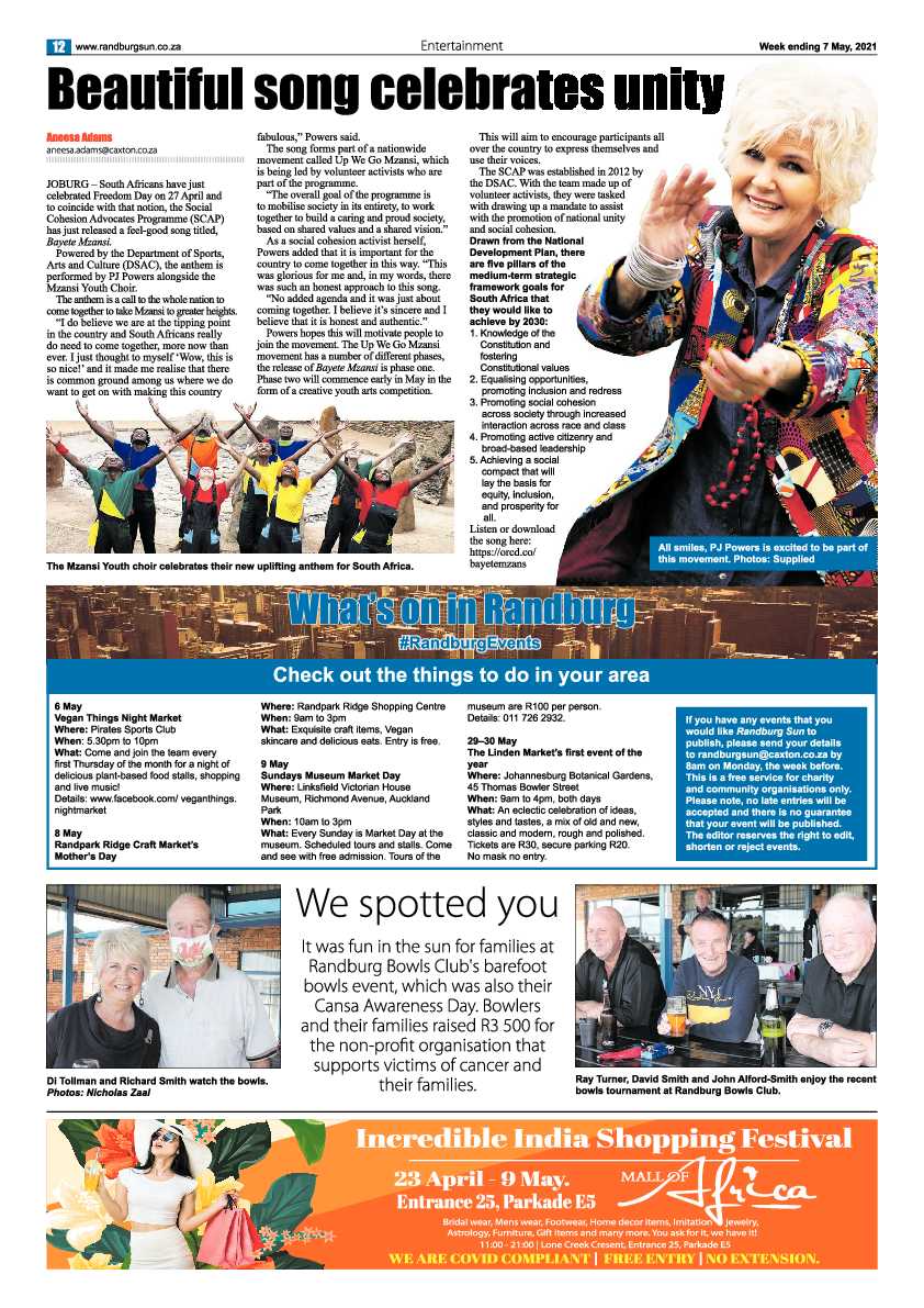 Randburg Sun 05 May 2021 page 12