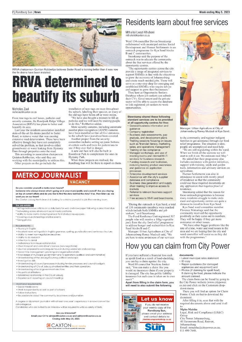 Randburg Sun 05 May 2023 page 2