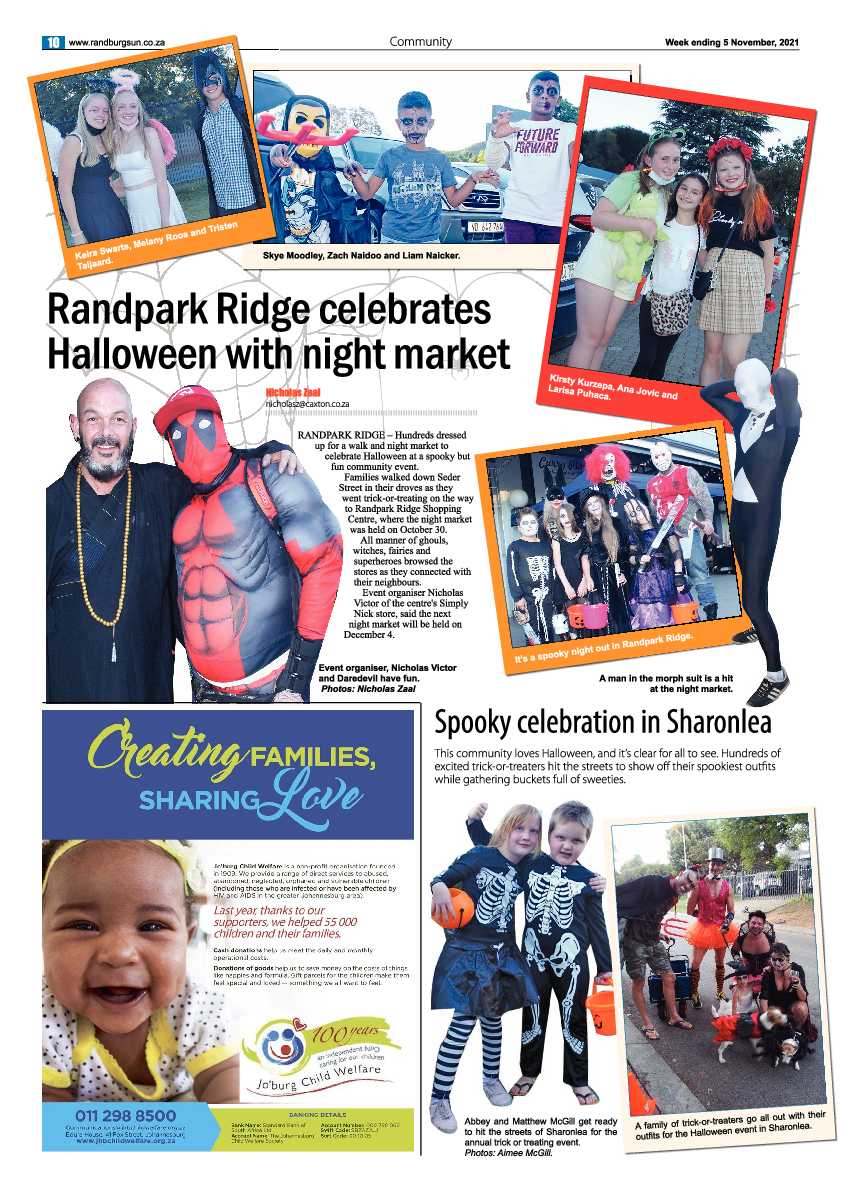 Randburg Sun 05 November 2021 page 10