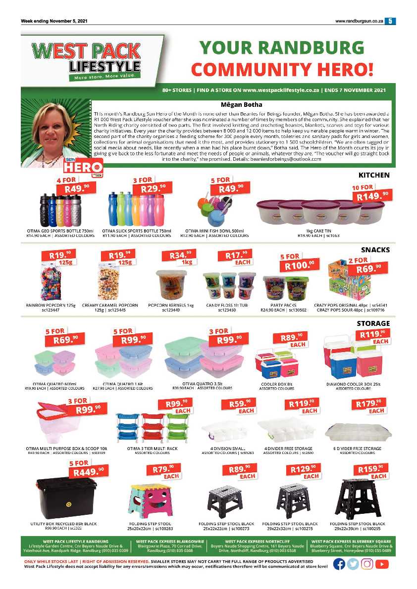 Randburg Sun 05 November 2021 page 5