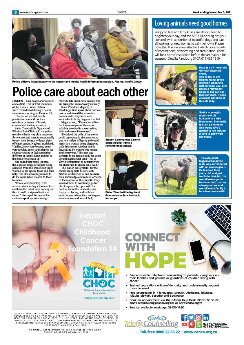 Randburg Sun 05 November 2021 page 6