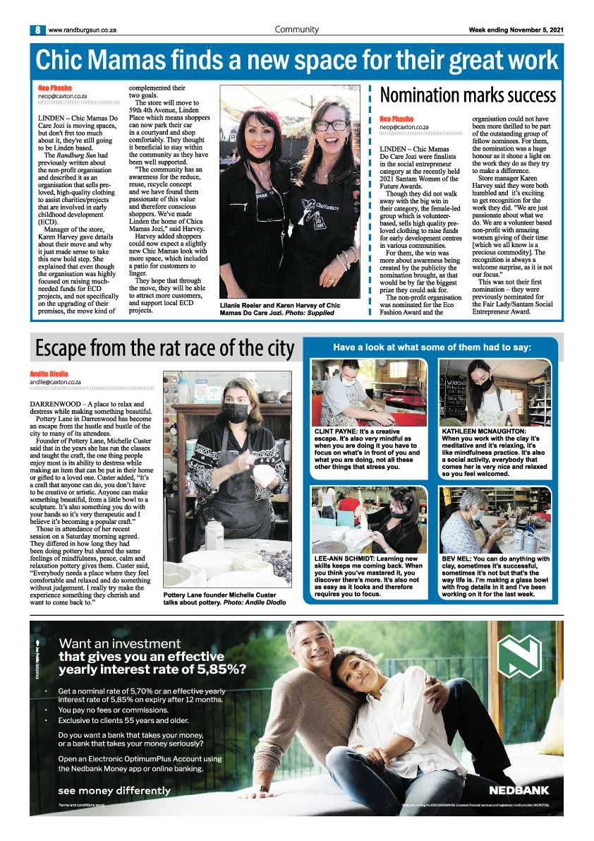 Randburg Sun 05 November 2021 page 8