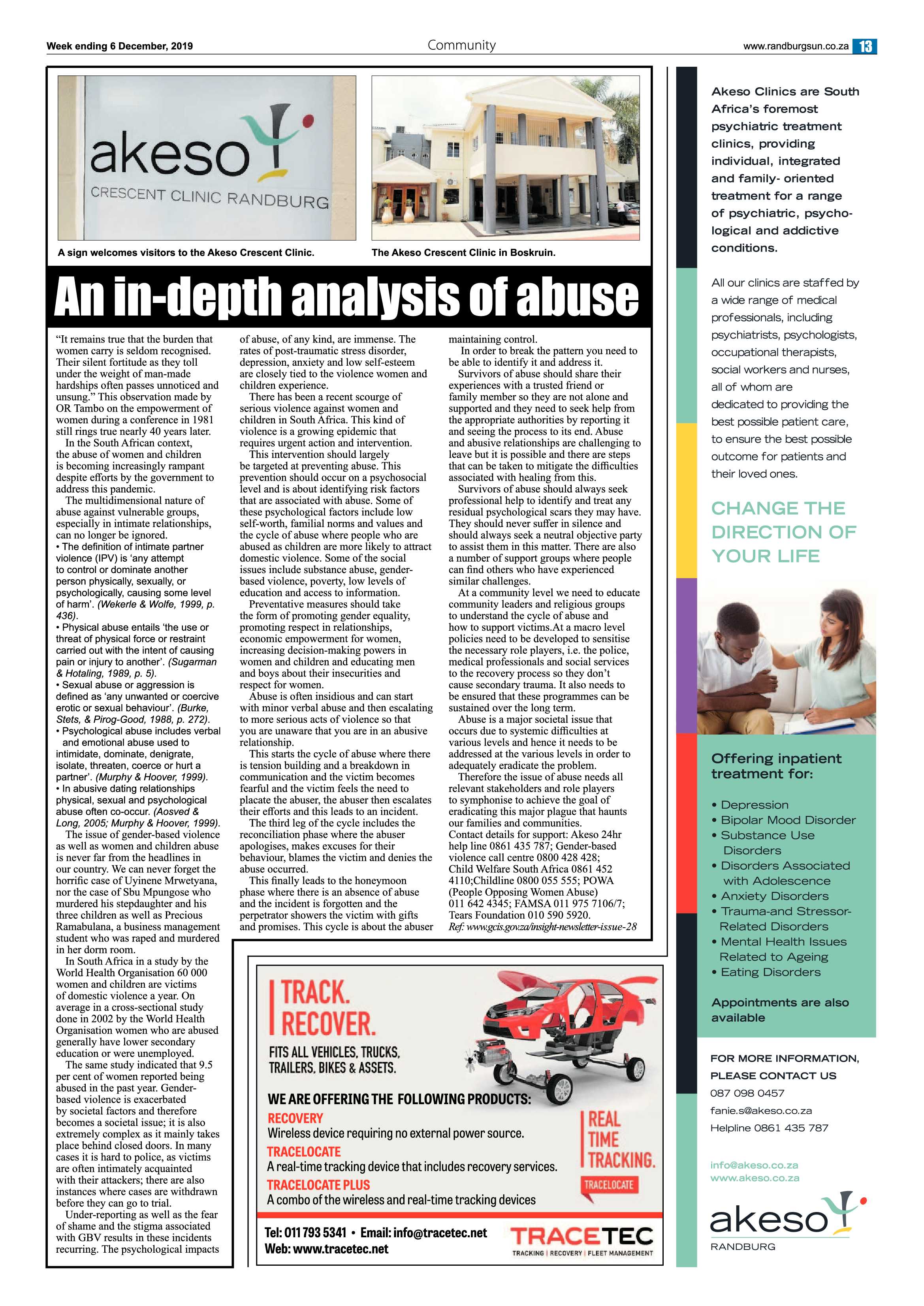 Randburg Sun 06 December 2019 page 13