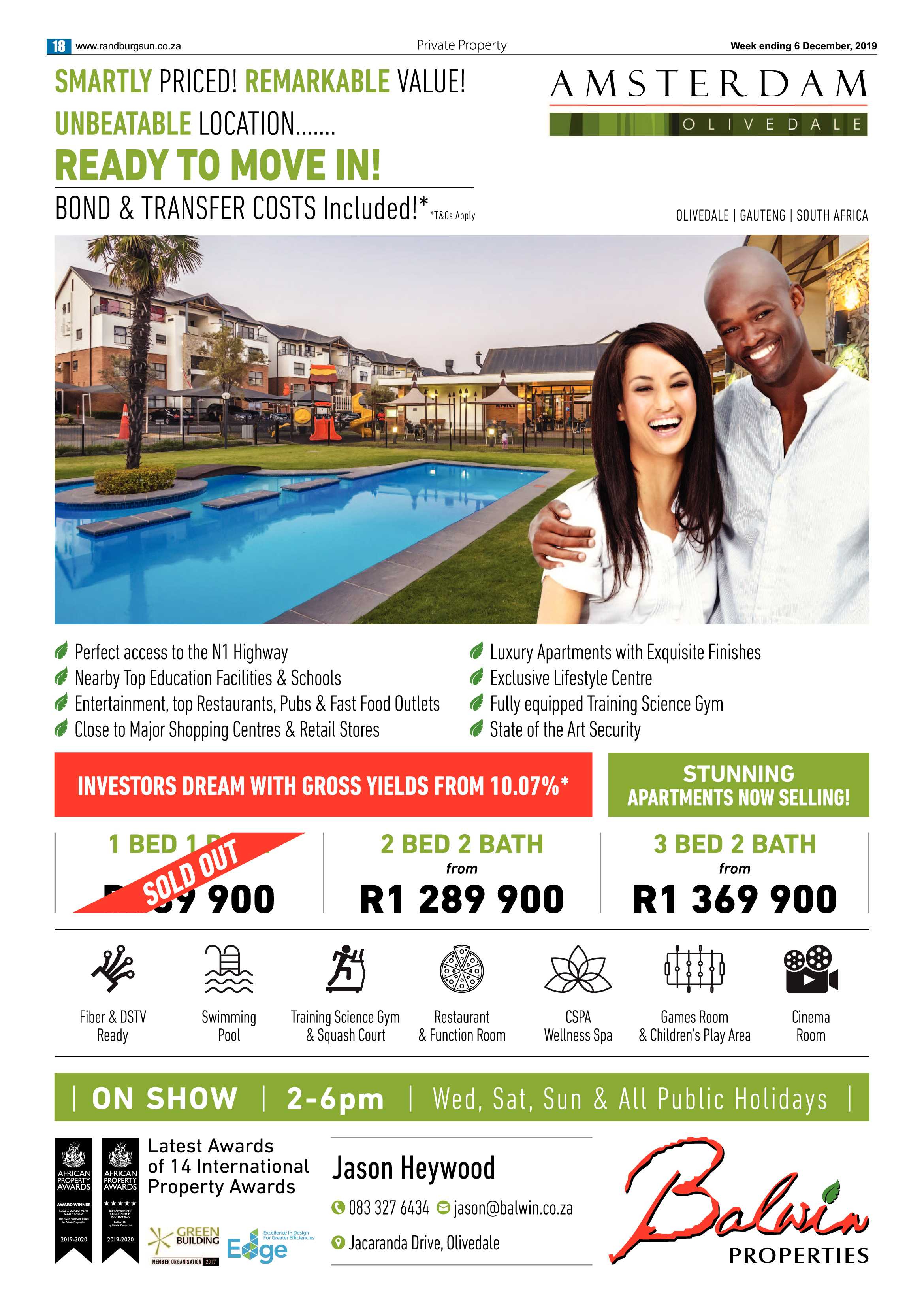 Randburg Sun 06 December 2019 page 18