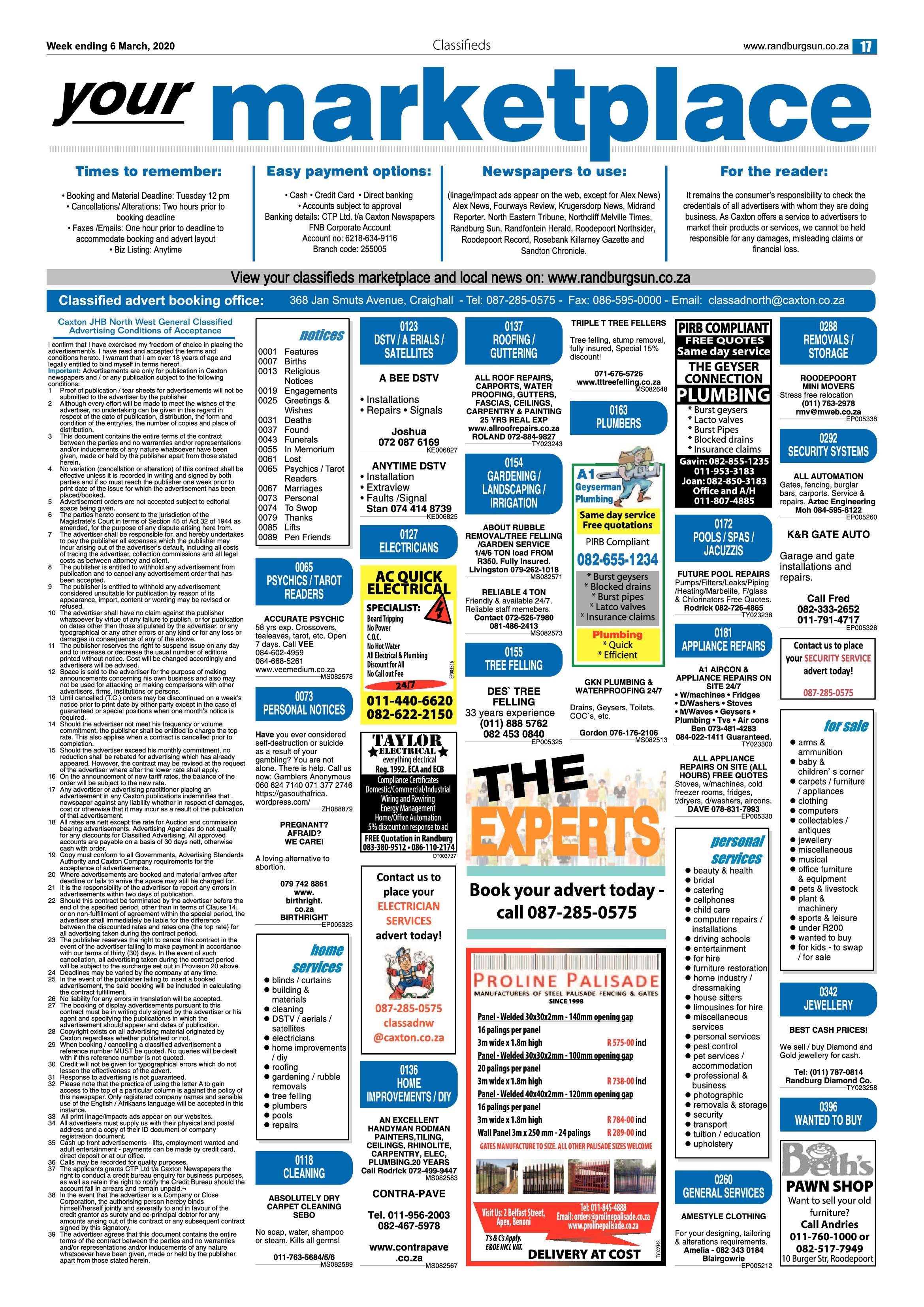 Randburg Sun 06 March 2020 page 17
