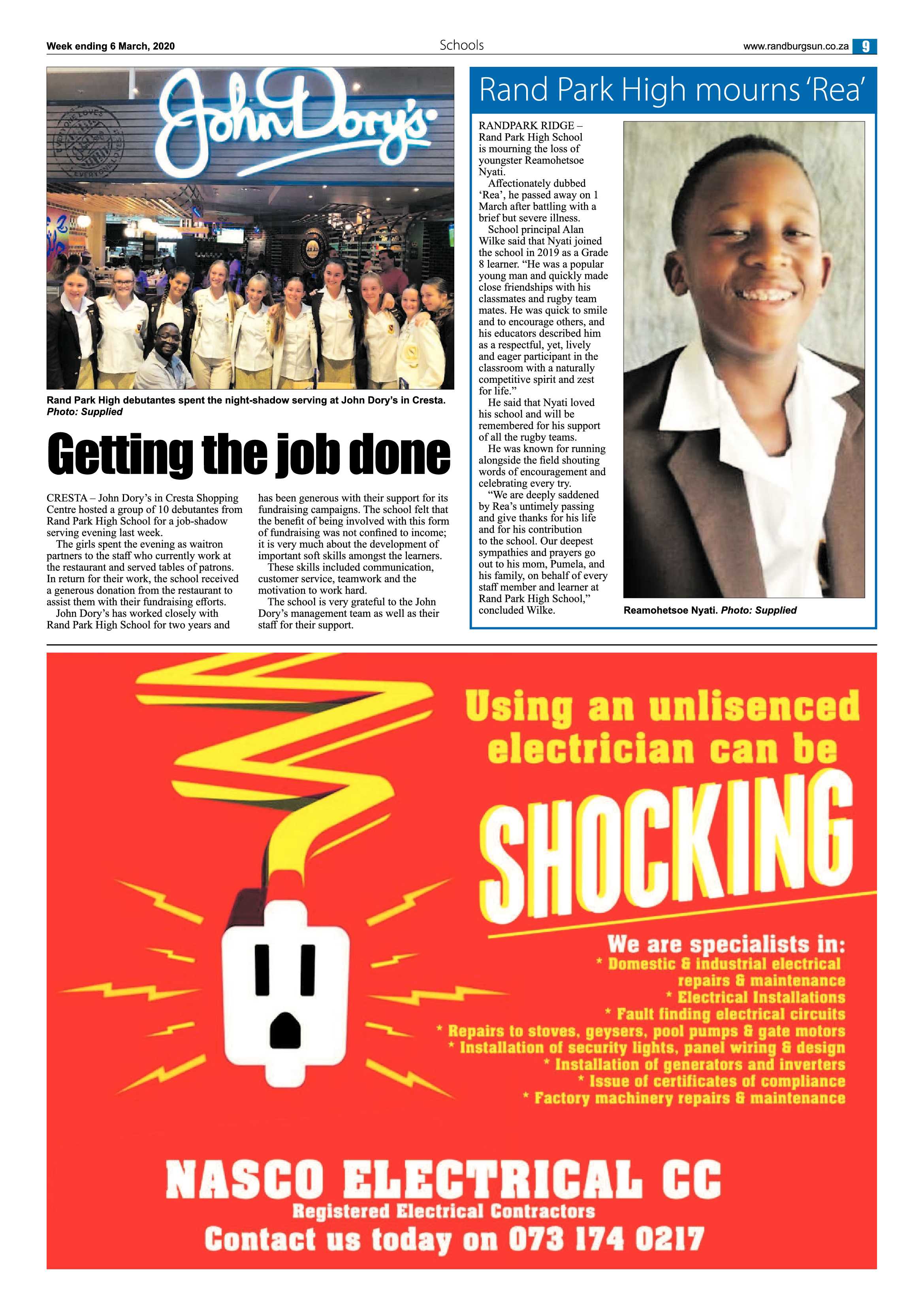 Randburg Sun 06 March 2020 page 9