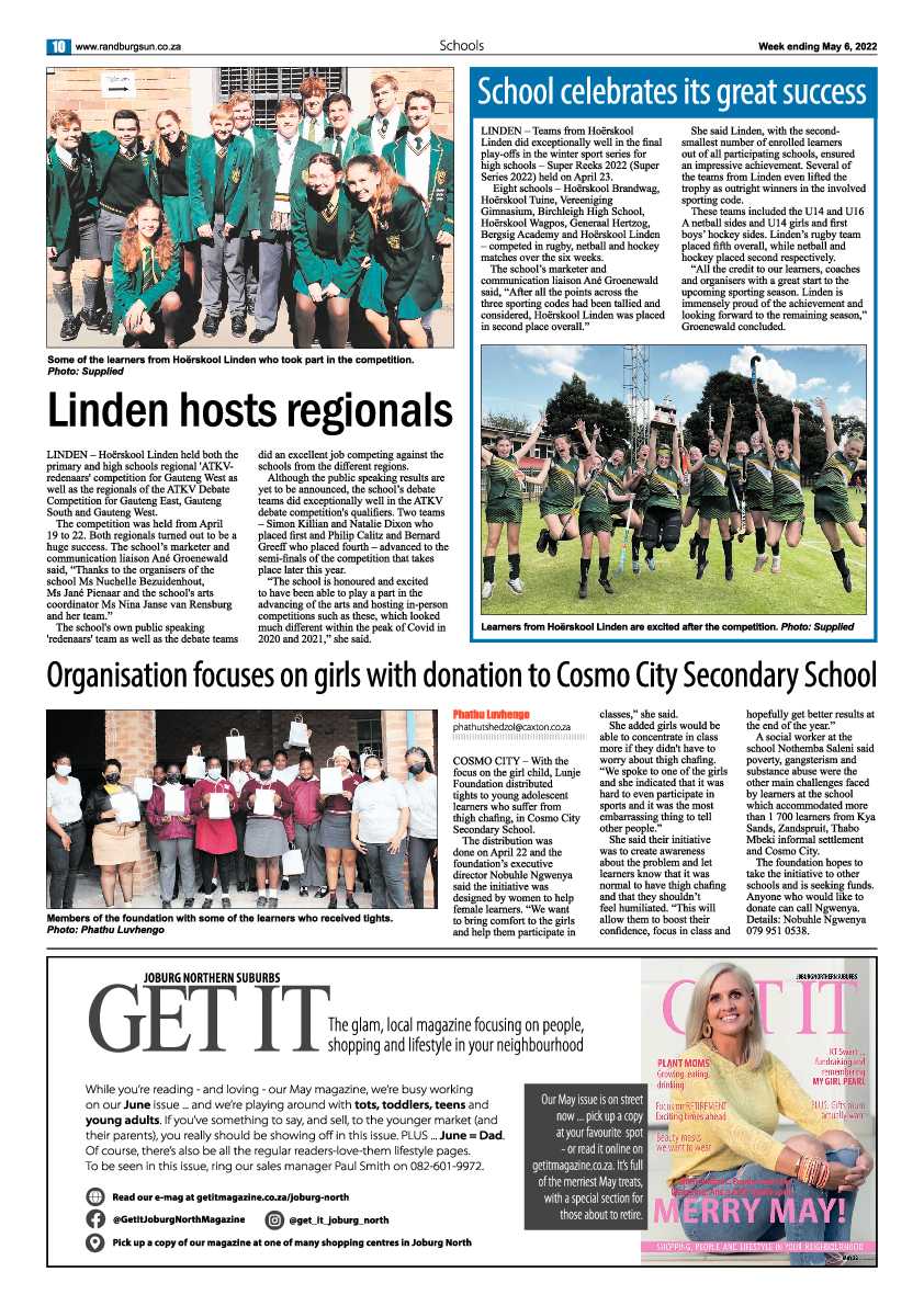 Randburg Sun 06 May 2022 page 10