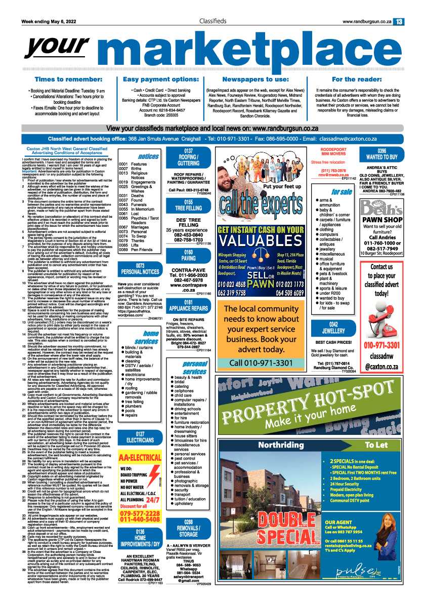 Randburg Sun 06 May 2022 page 13