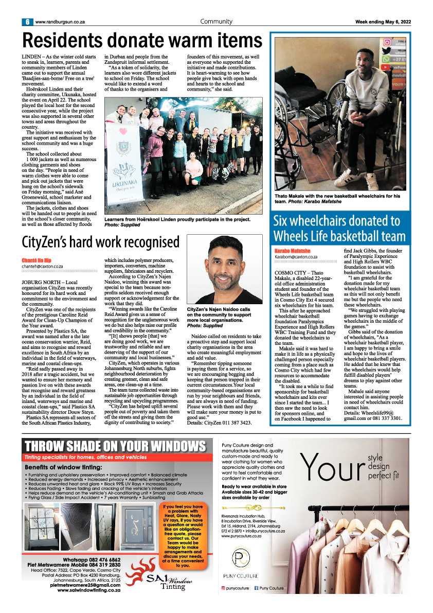Randburg Sun 06 May 2022 page 6