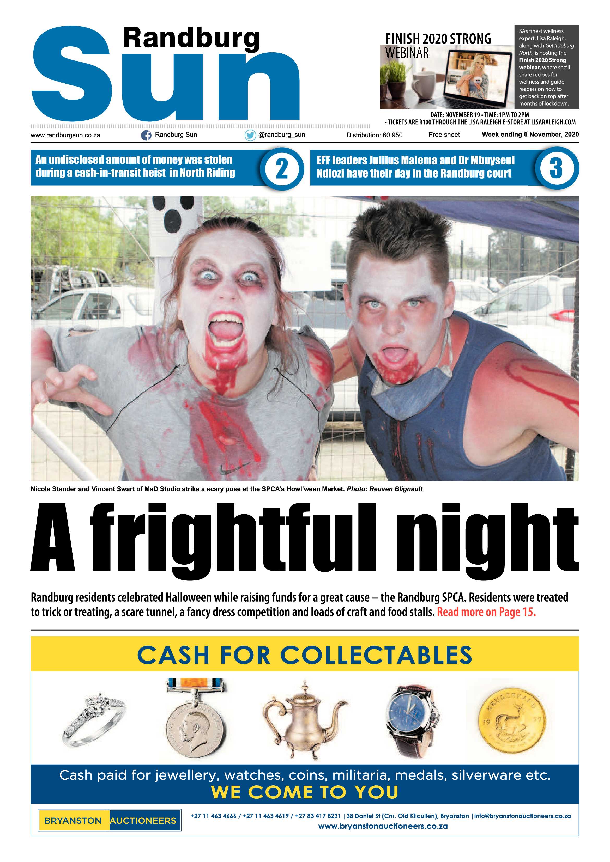 Randburg Sun 06 November 2020 page 1