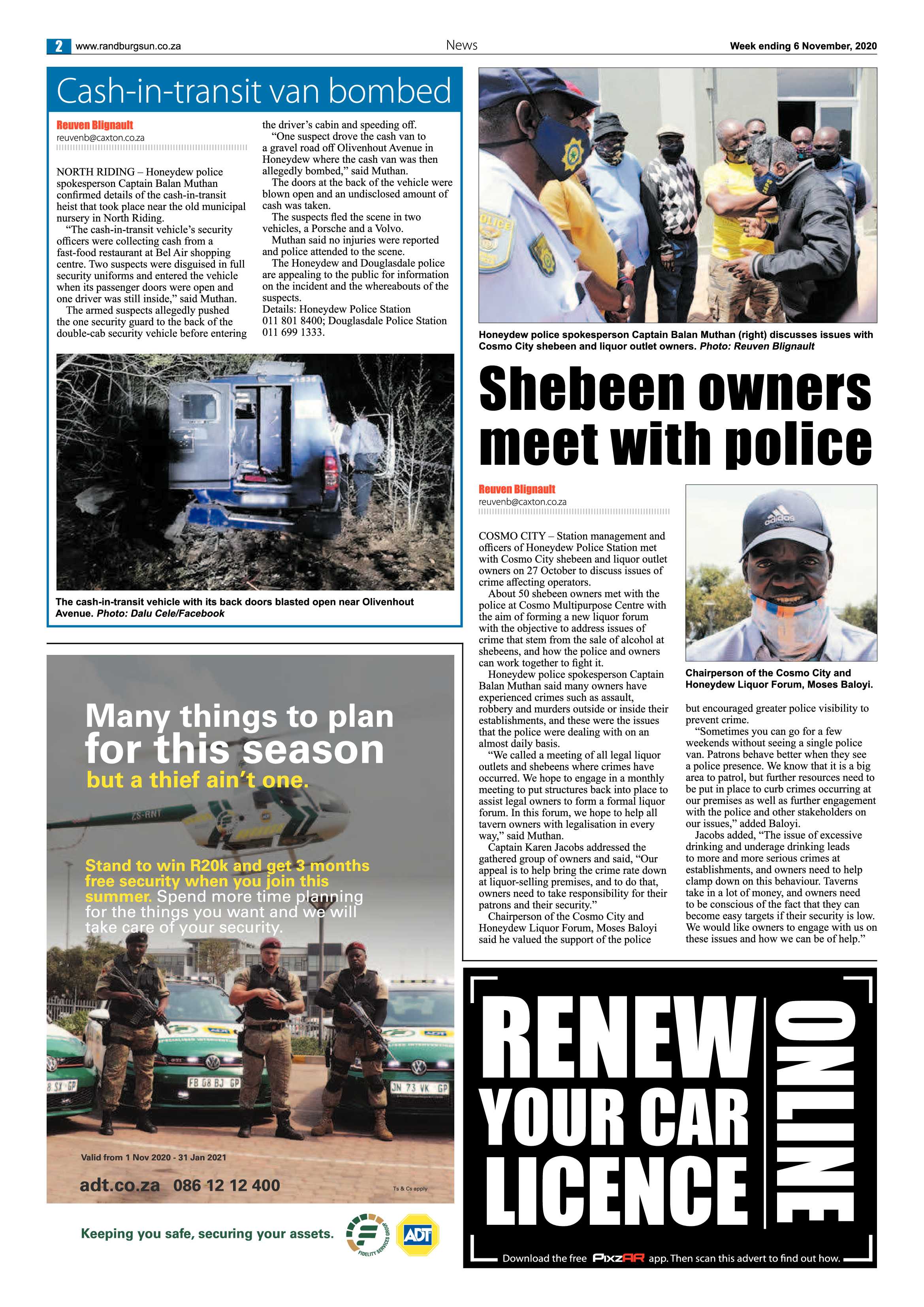 Randburg Sun 06 November 2020 page 2
