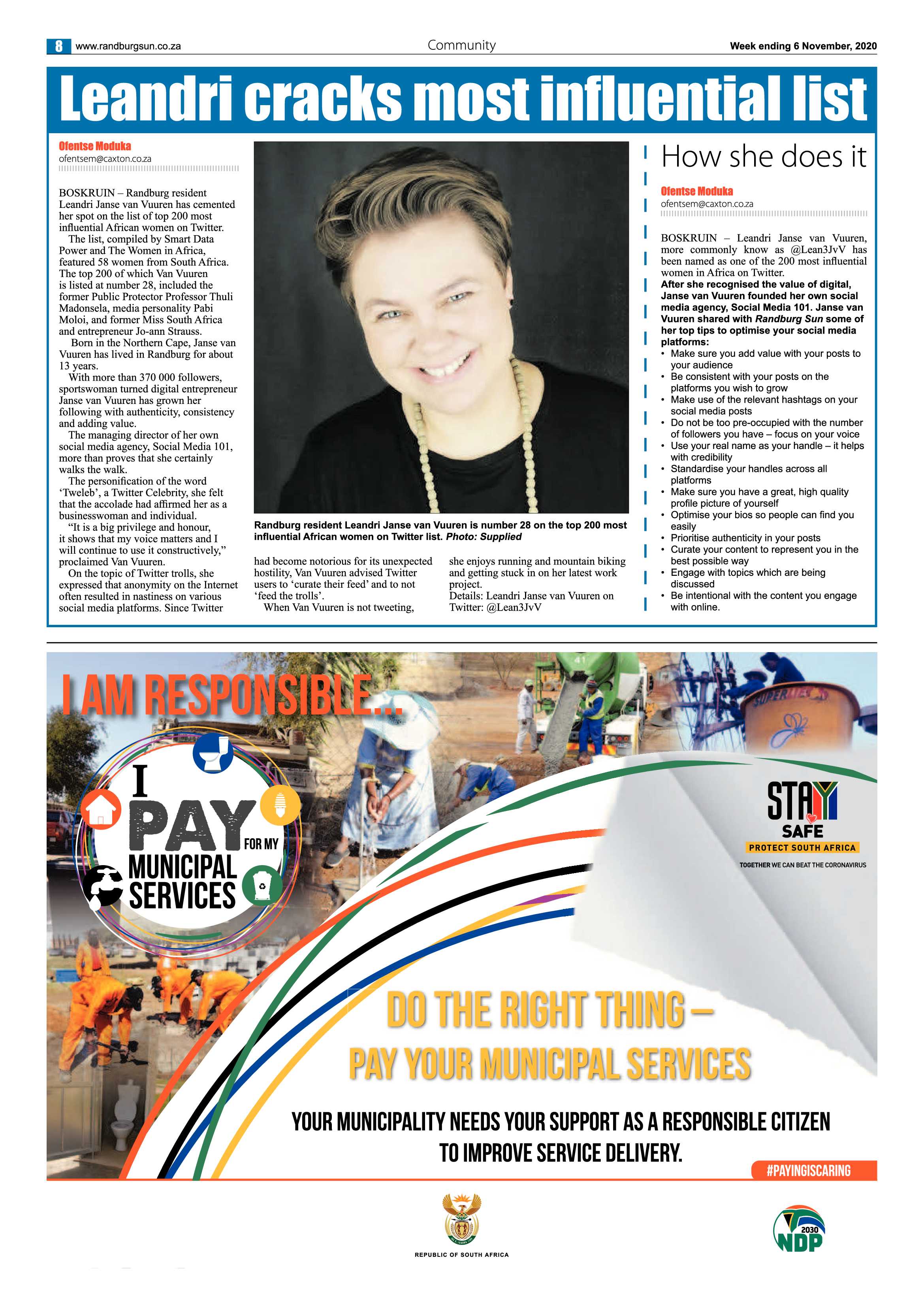 Randburg Sun 06 November 2020 page 8