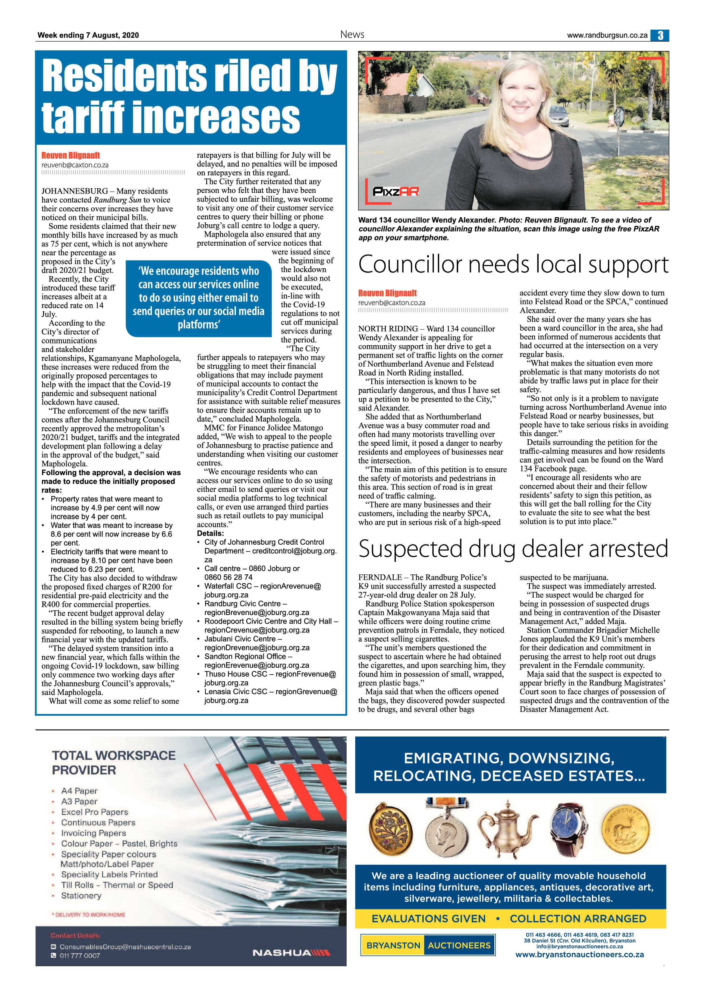Randburg Sun 07 August 2020 page 3