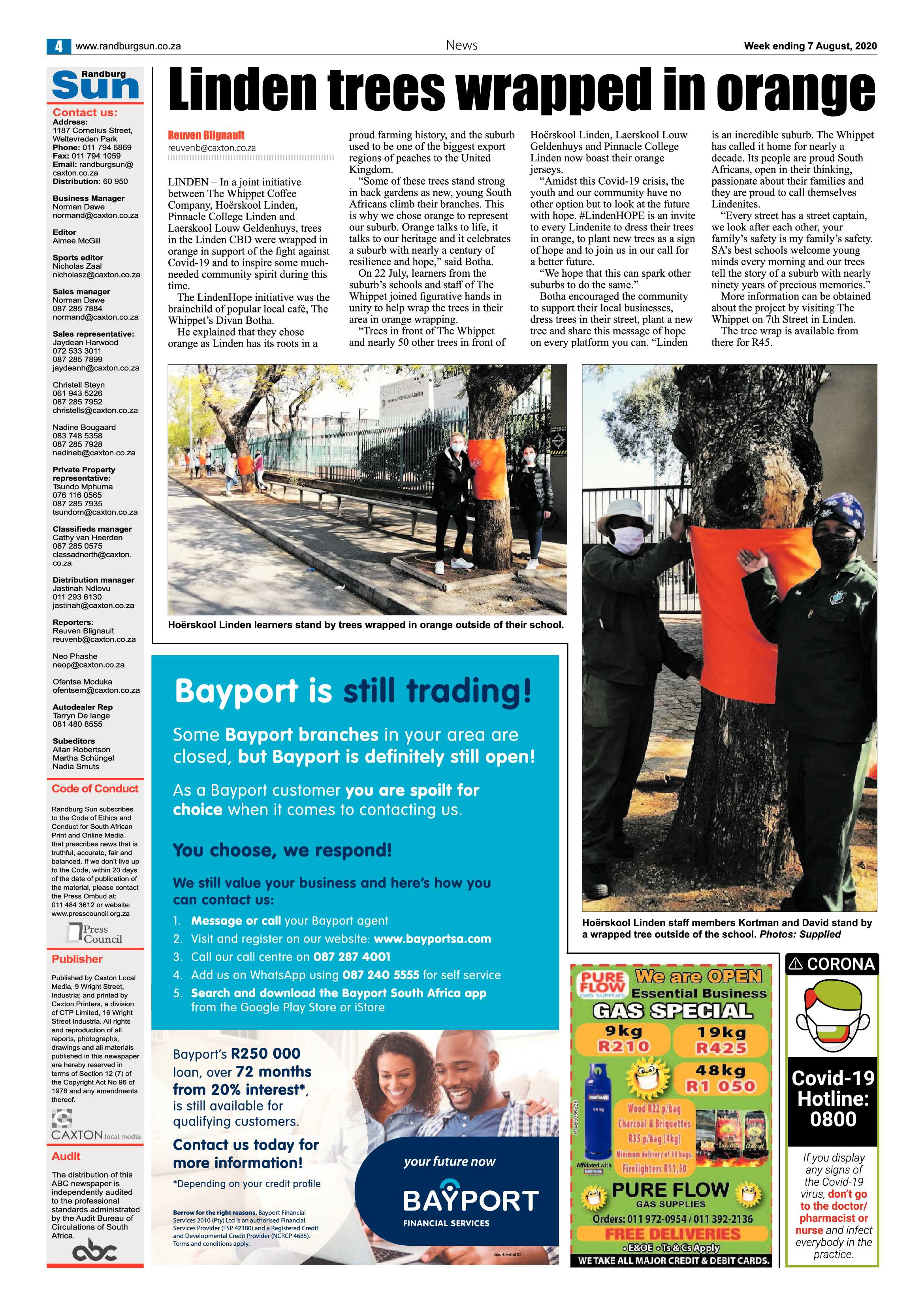 Randburg Sun 07 August 2020 page 4