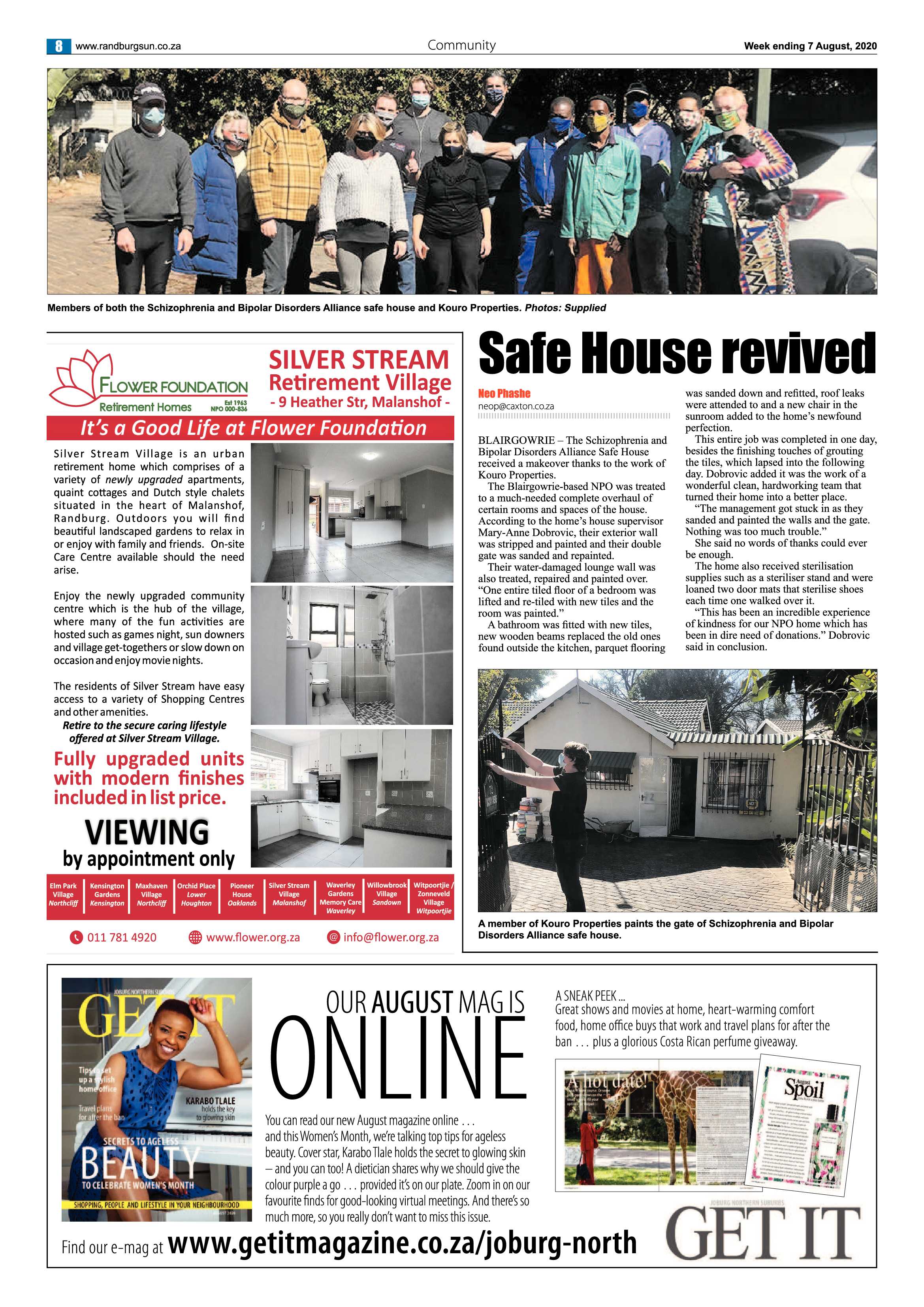 Randburg Sun 07 August 2020 page 8