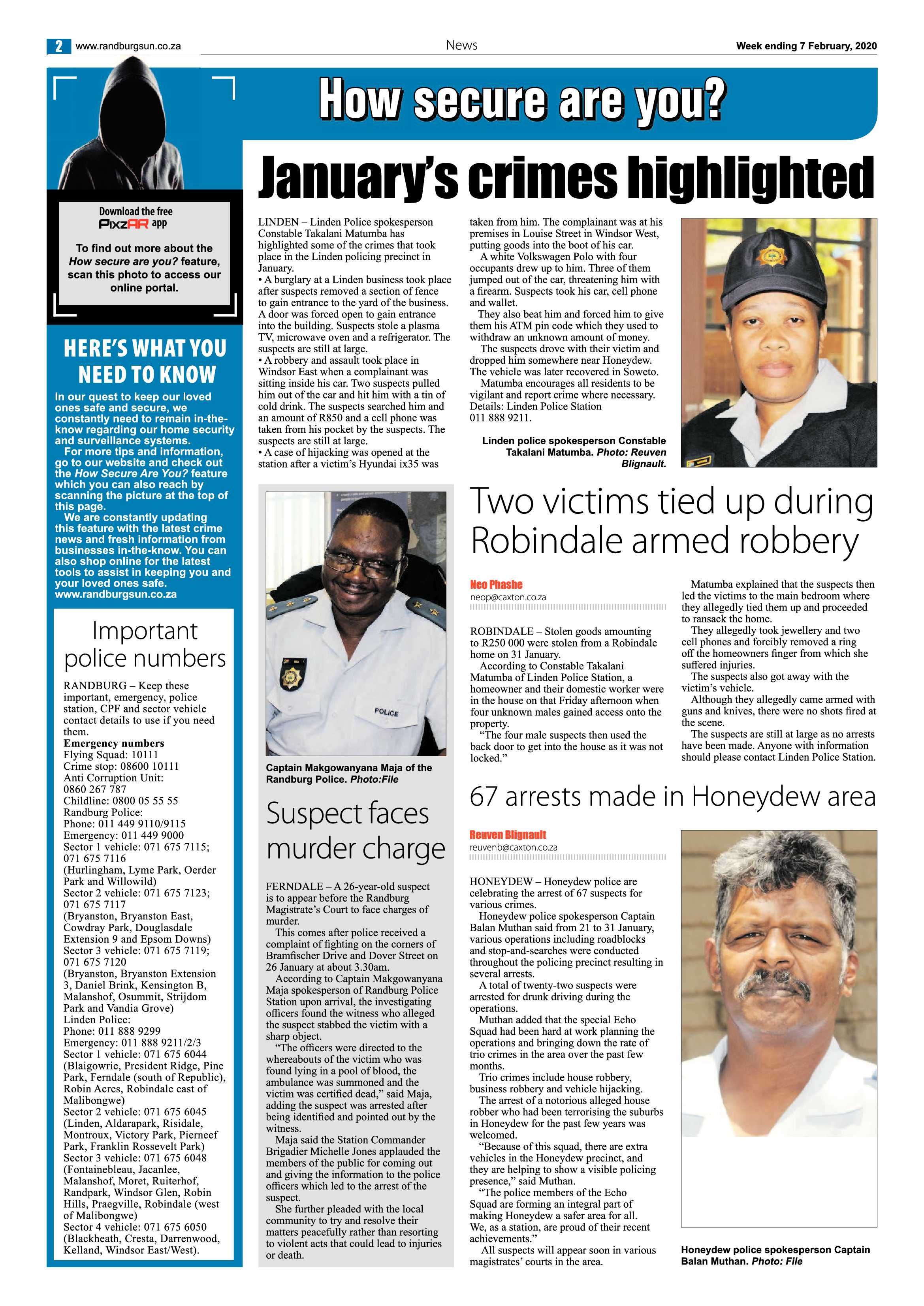 Randburg Sun 07 February 2020 page 2