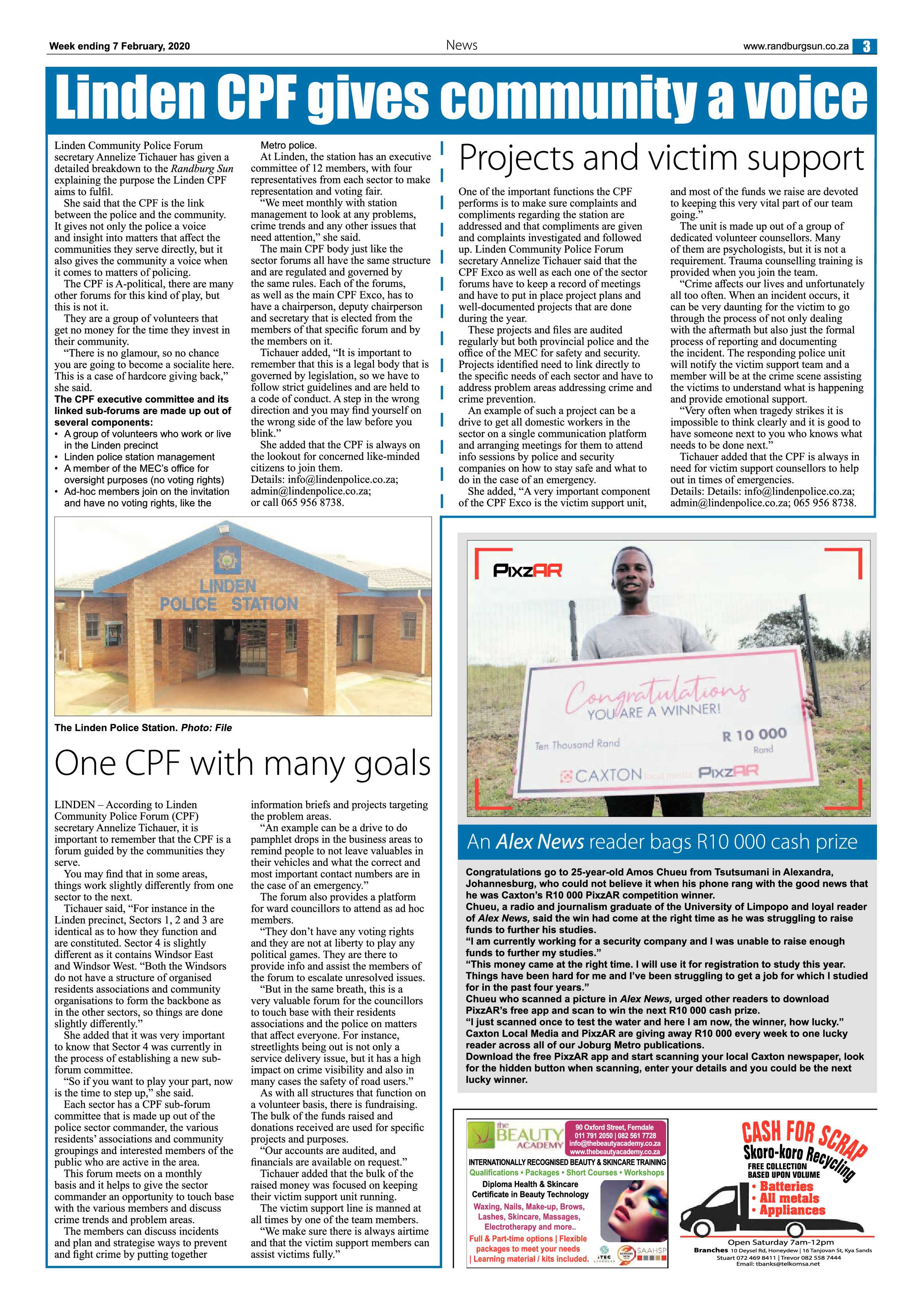 Randburg Sun 07 February 2020 page 3