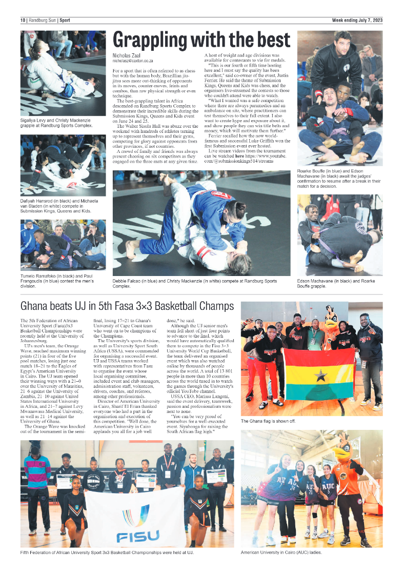 Randburg Sun 07 July 2023 page 10