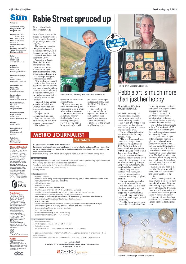 Randburg Sun 07 July 2023 page 4