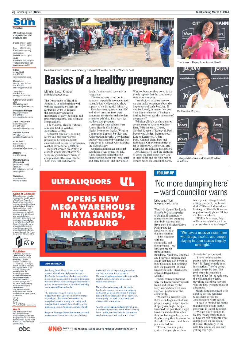Randburg Sun 08 March 2024 page 4