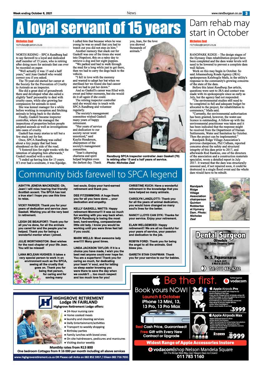Randburg Sun 08 October 2021 page 3