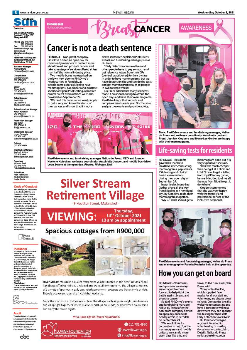 Randburg Sun 08 October 2021 page 4