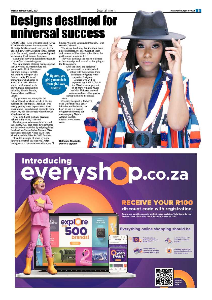 Randburg Sun 09 April 2021 page 9