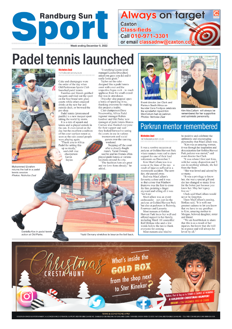 Randburg Sun 09 Dec 2022 page 12