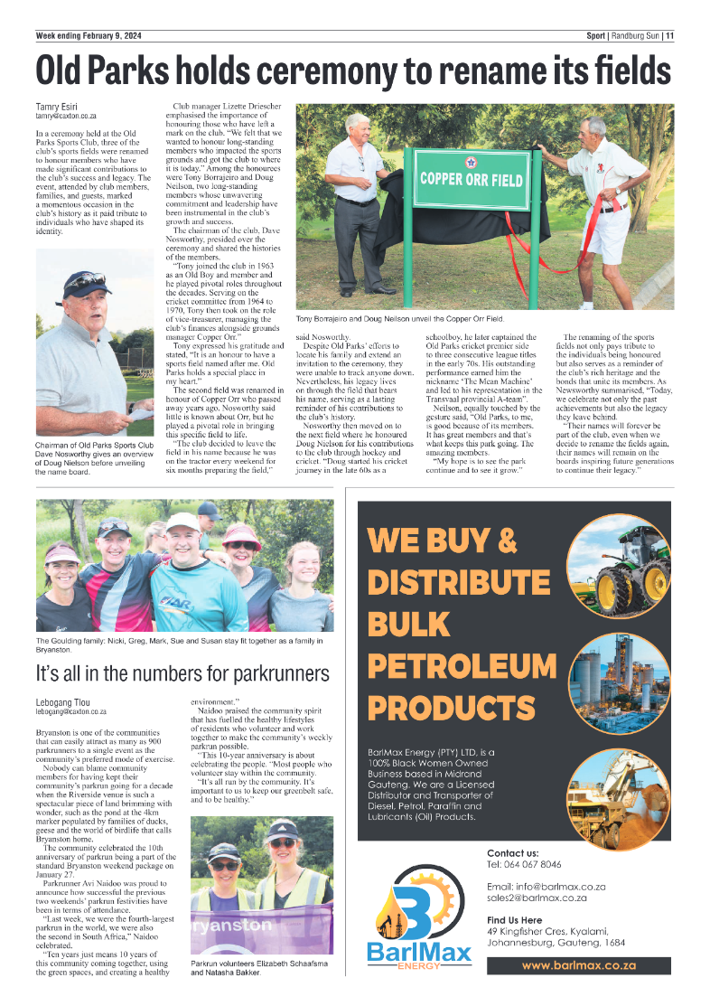 Randburg Sun 09 February 2024 page 11