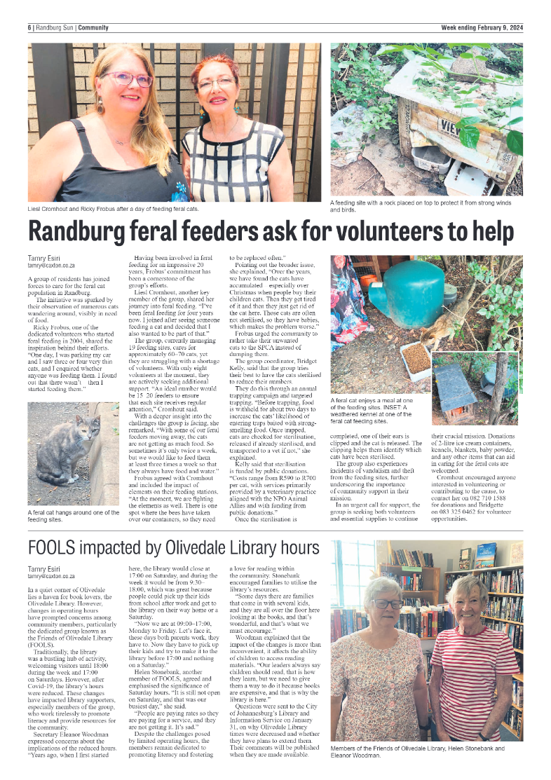 Randburg Sun 09 February 2024 page 6