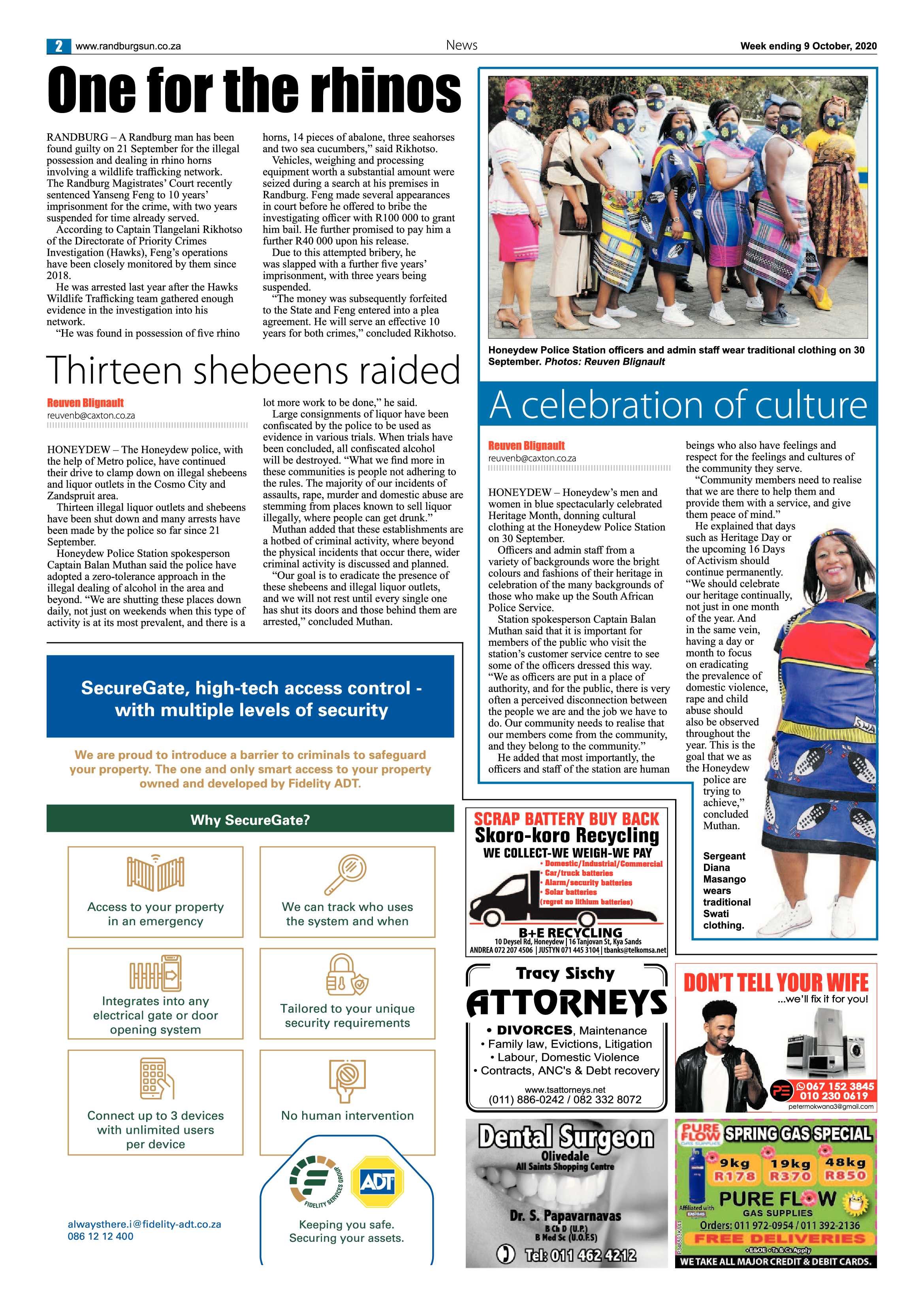 Randburg Sun 09 October 2020 page 2