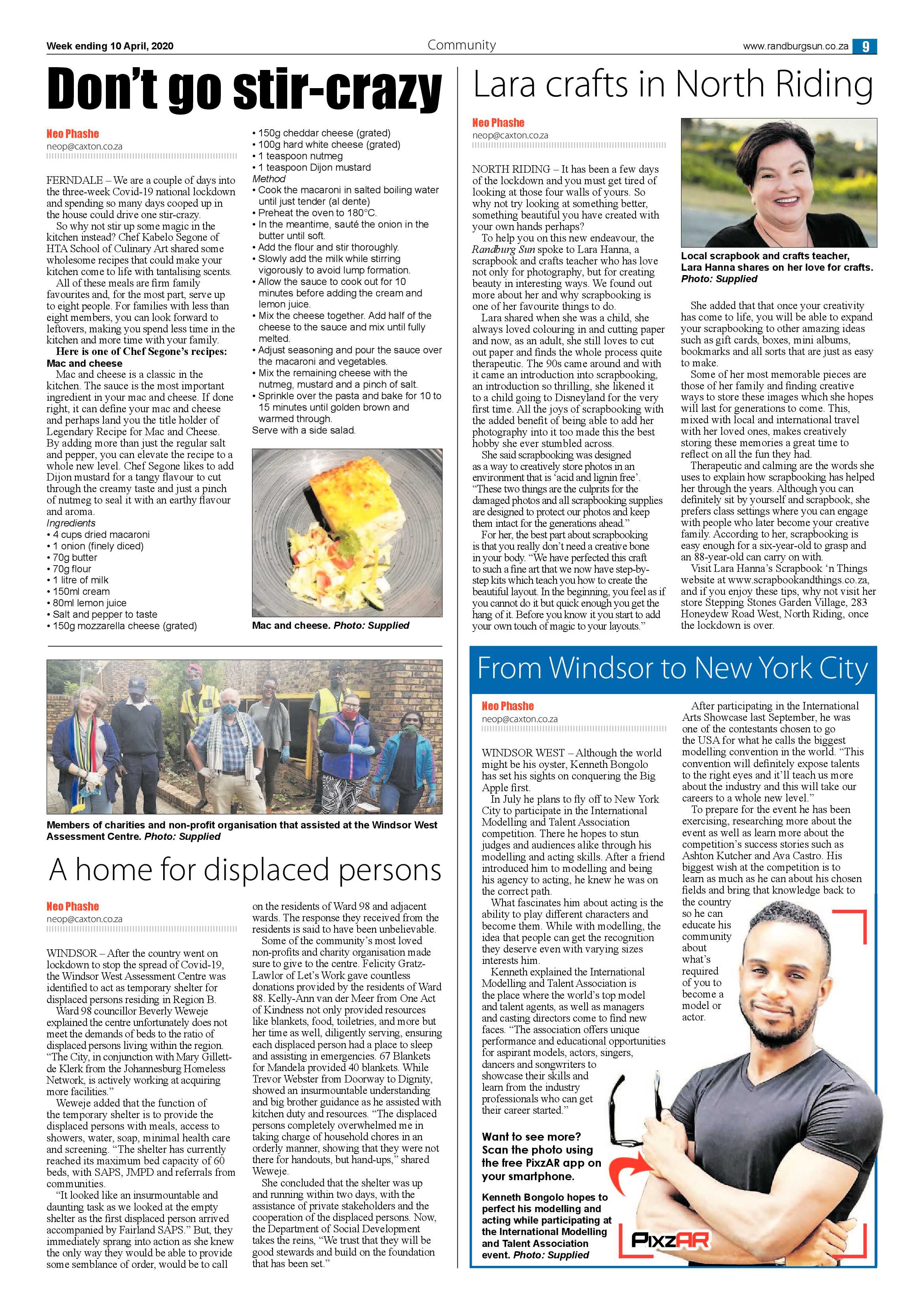 Randburg Sun 10 April 2020 page 9