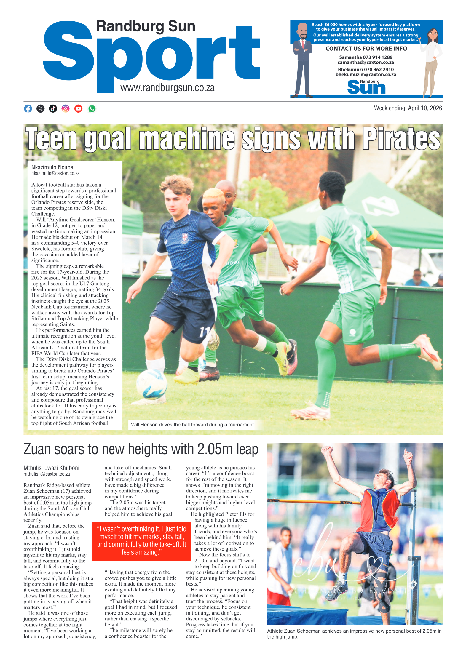 Randburg Sun 10 April 2026 page 10