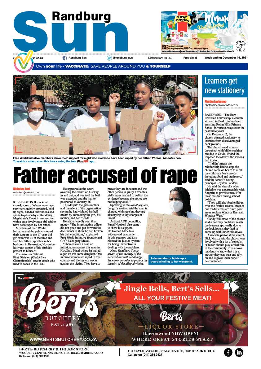 Randburg Sun 10 December 2021 page 3