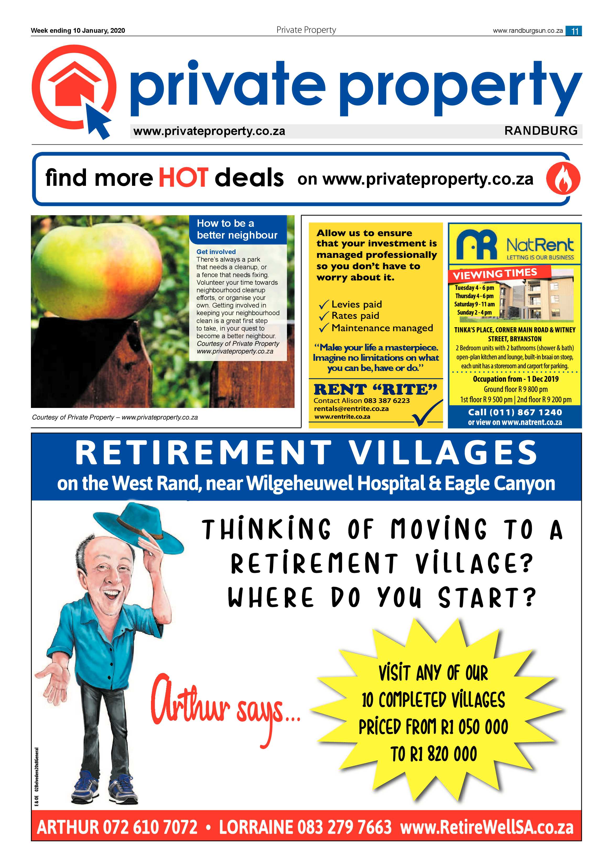 Randburg Sun 10 January 2020 page 12