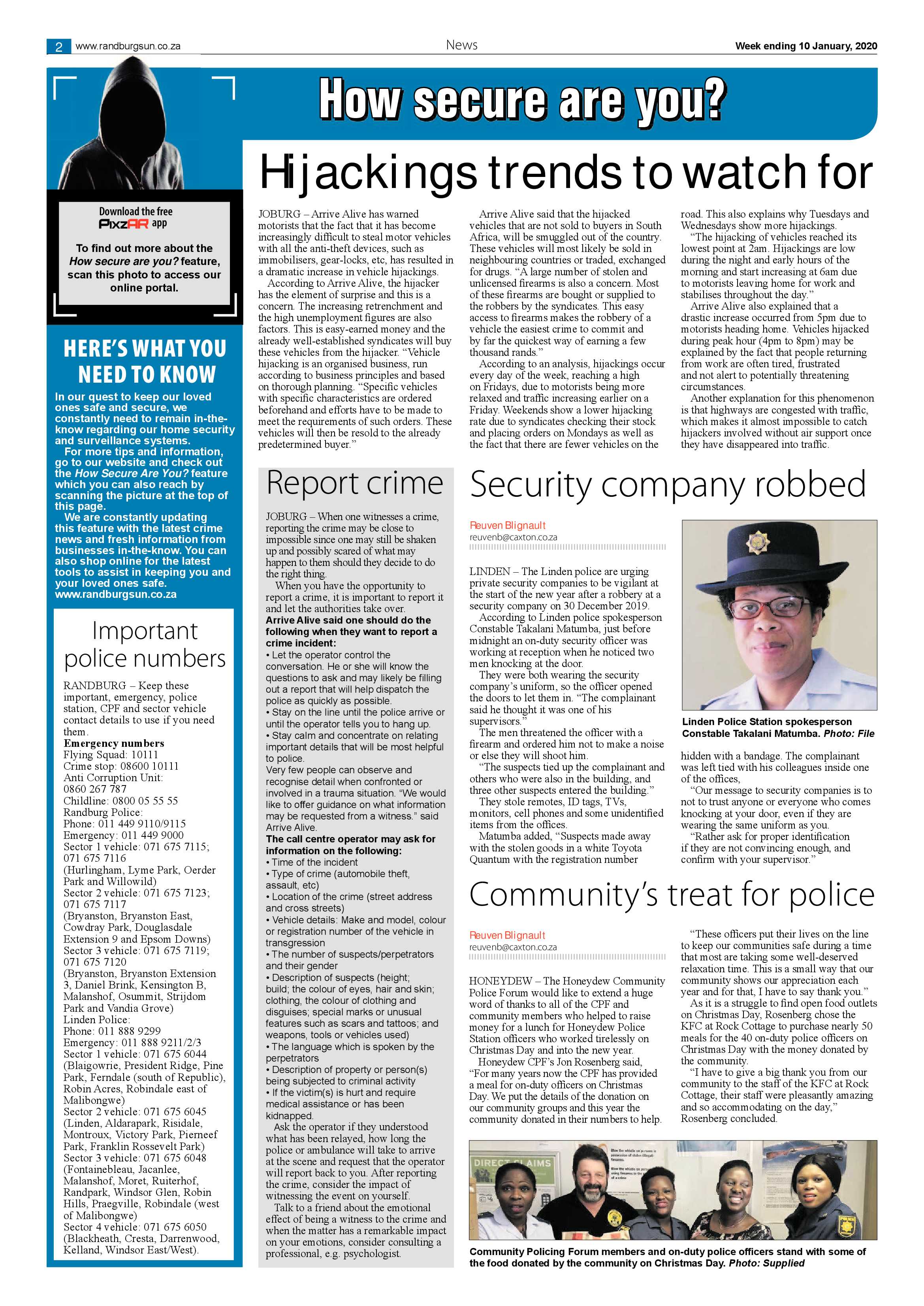 Randburg Sun 10 January 2020 page 3