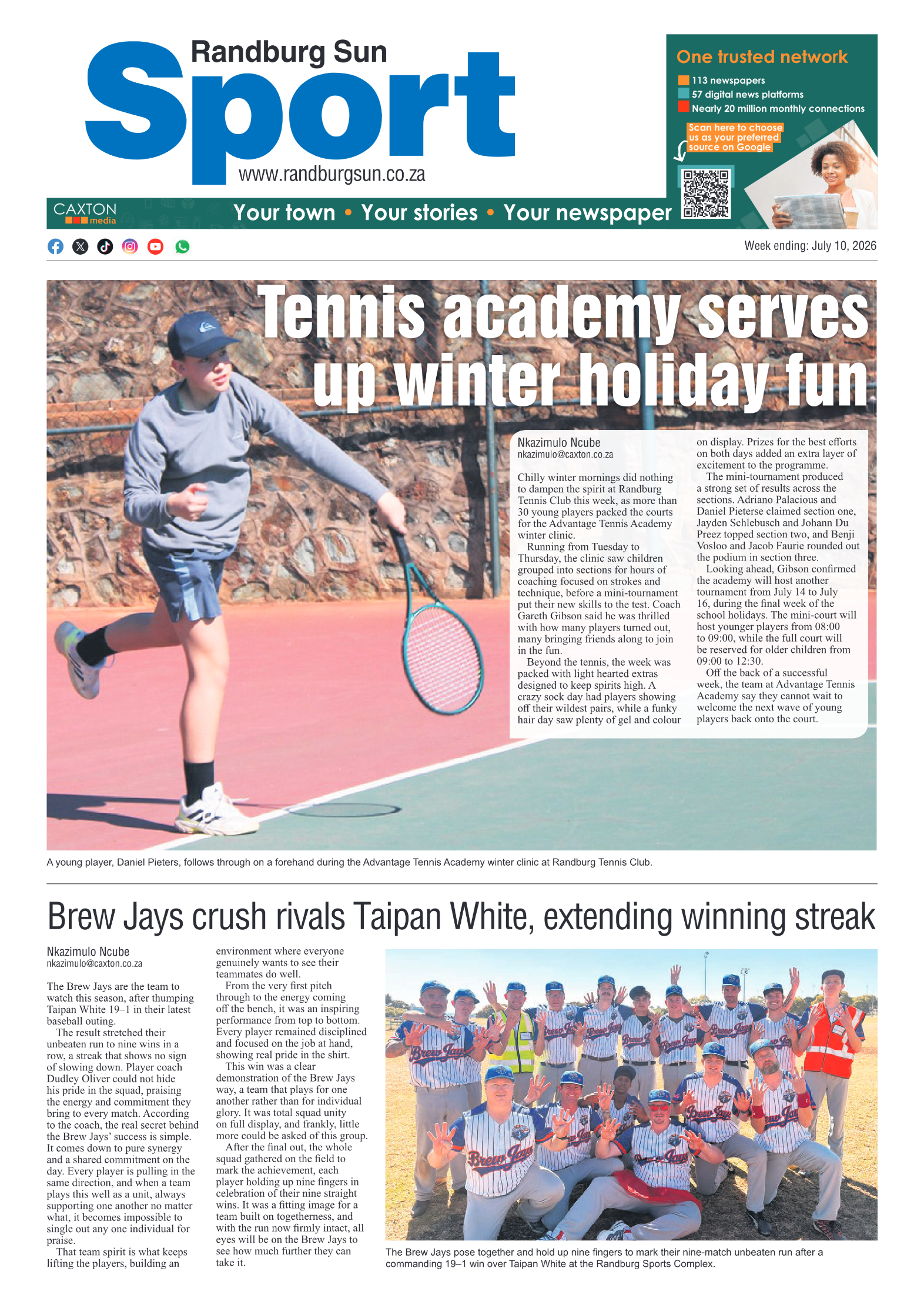 Randburg Sun 10 July 2026 page 10