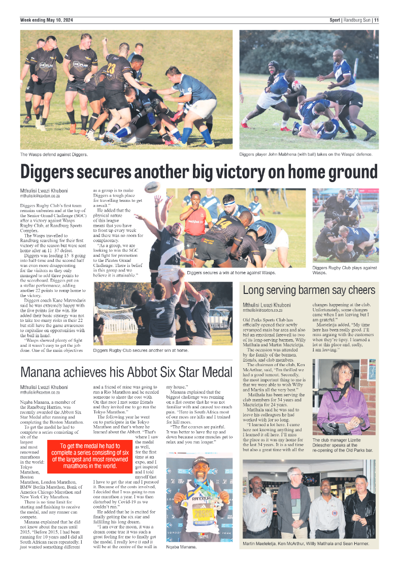Randburg Sun 10 May 2024 page 11