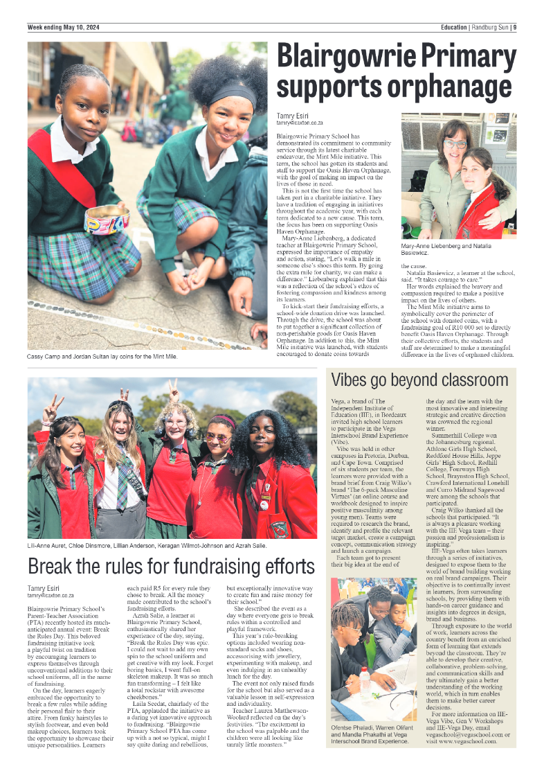Randburg Sun 10 May 2024 page 9