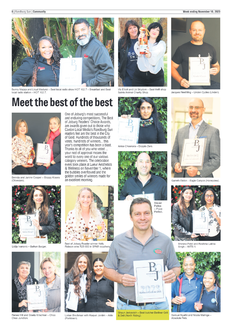 Randburg Sun 10 November 2023 page 6