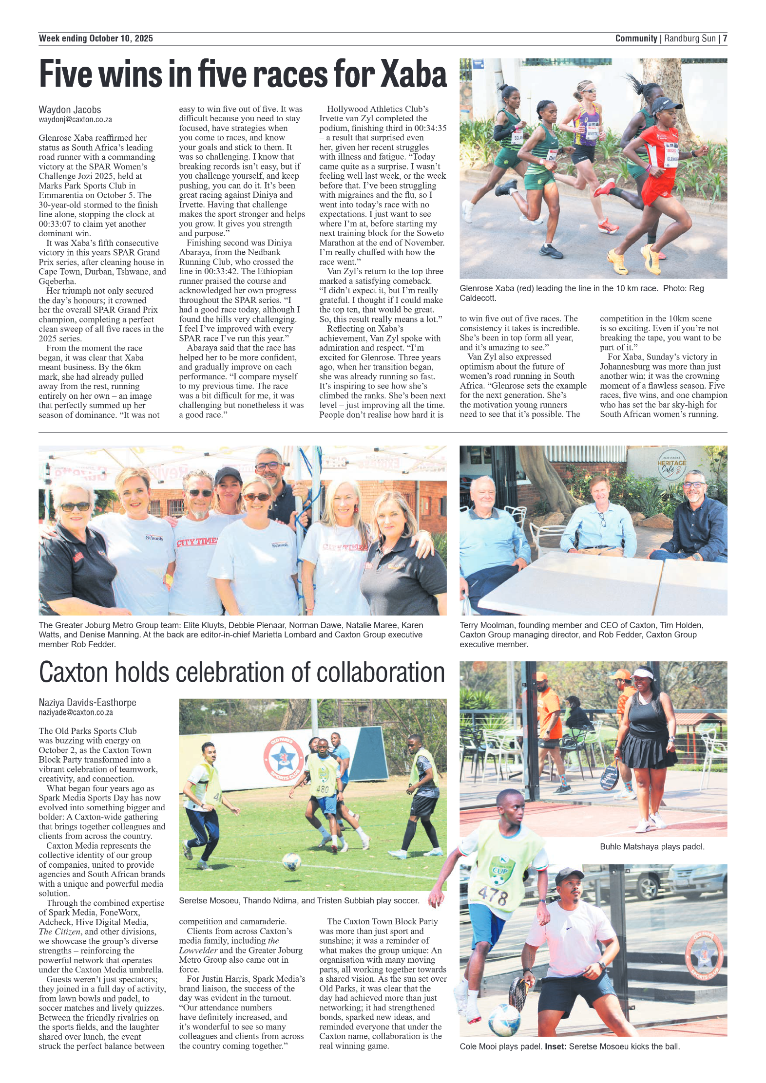 Randburg Sun 10 October 2025 page 9