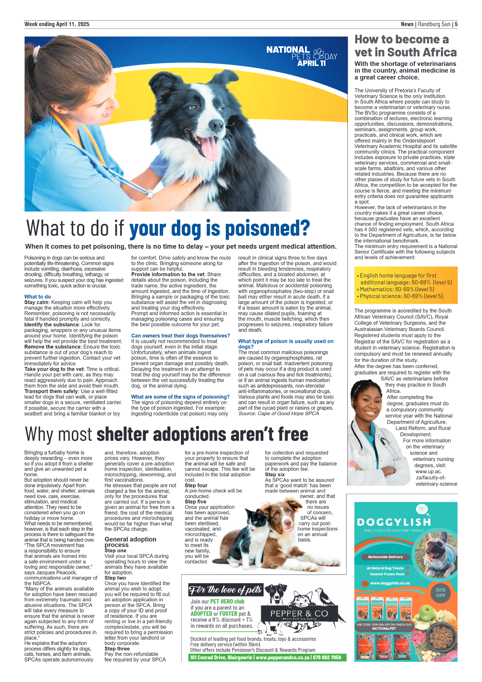 Randburg Sun 11 April 2025 page 7