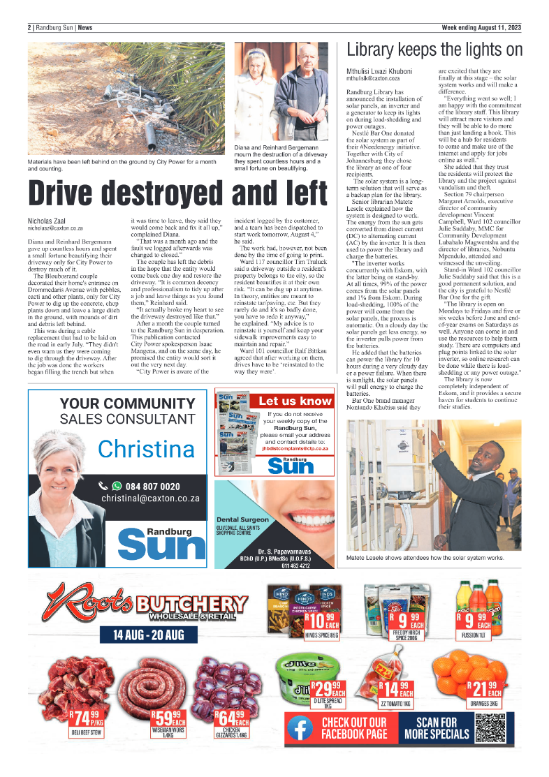 Randburg Sun 11 Aug 2023 page 2