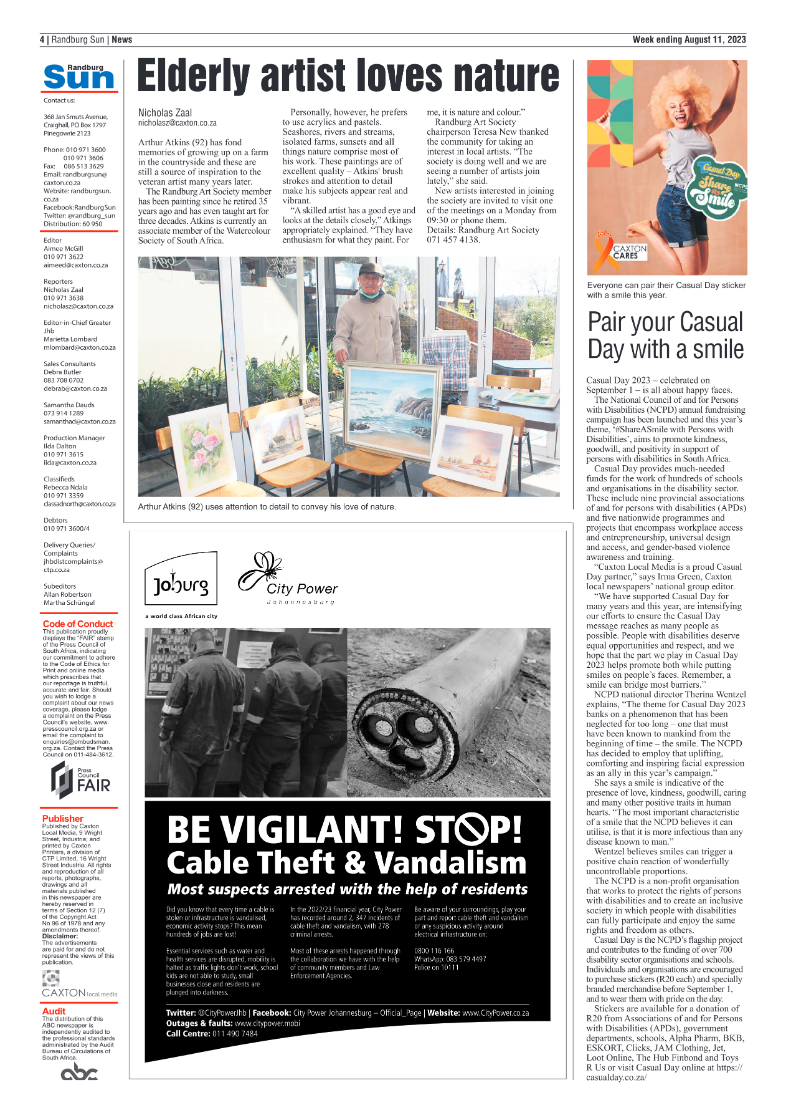 Randburg Sun 11 Aug 2023 page 4